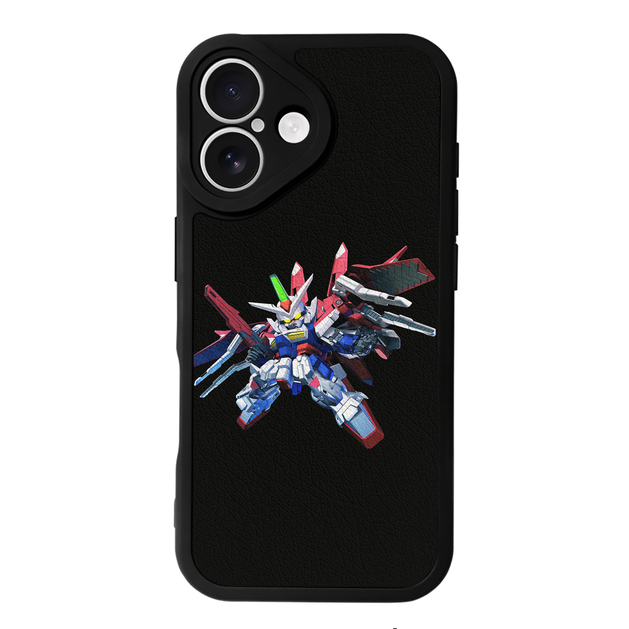 （画像用） 機動戦士ガンダム Mobile Suit Gundam 【iPhone 16シリーズ対応】シリコンスマホケース（レザー調） 材質：シリコン